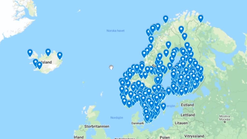 500 REKO RINGS ACROSS SCANDINAVIA!