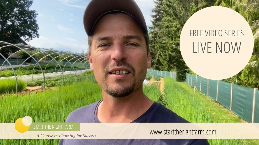 START THE RIGHT FARM: OUR NEW SHORT ONLINE TRAINING