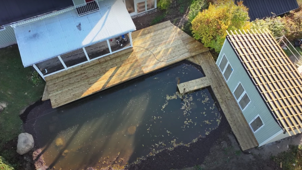 AMAZING DIY NATURAL SWIMMING POOL FOR €8,000 STEP-BY-STEP